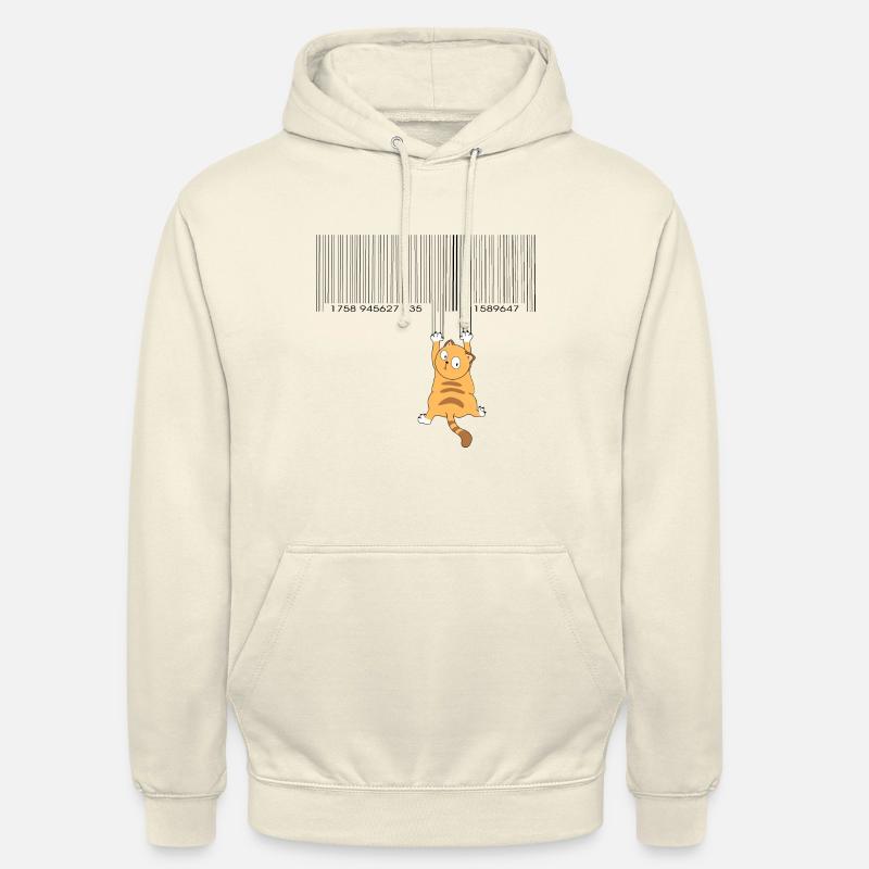 Katzastrophe versus Katastrophe - Unisex Hoodie - Vanille-Milchshake