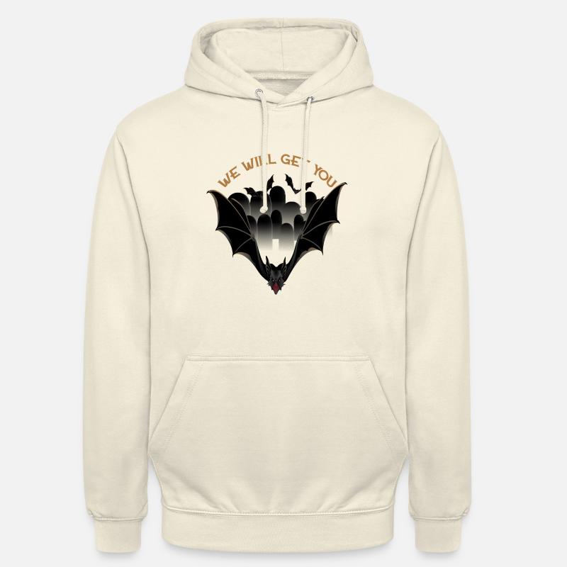 Fledermaus - Unisex Hoodie - Vanille-Milchshake