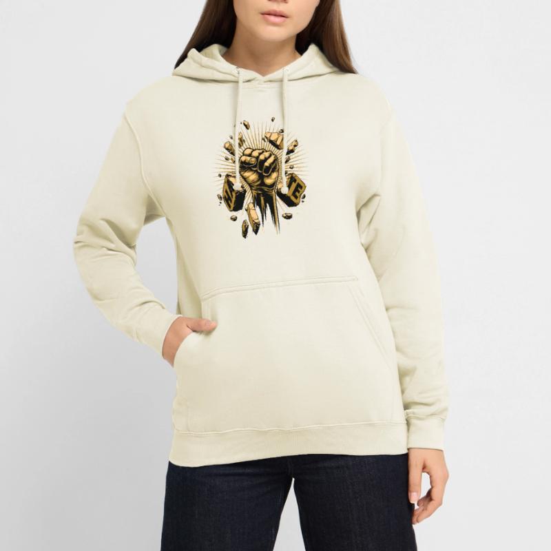 Bekämpfe den Hass Unisex Hoodie