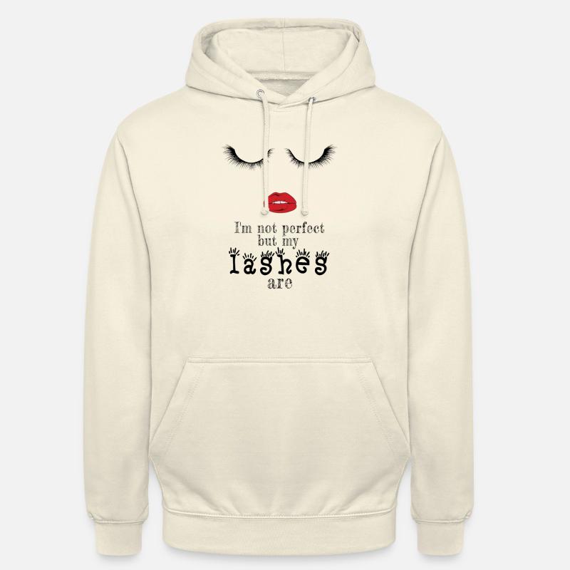 Perfekte Wimpern - Unisex Hoodie - Vanille-Milchshake