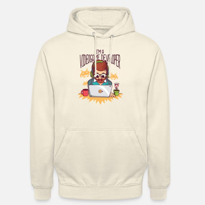 Videospiel Entwickler - Videogame Developer - Unisex Hoodie - Vanille-Milchshake