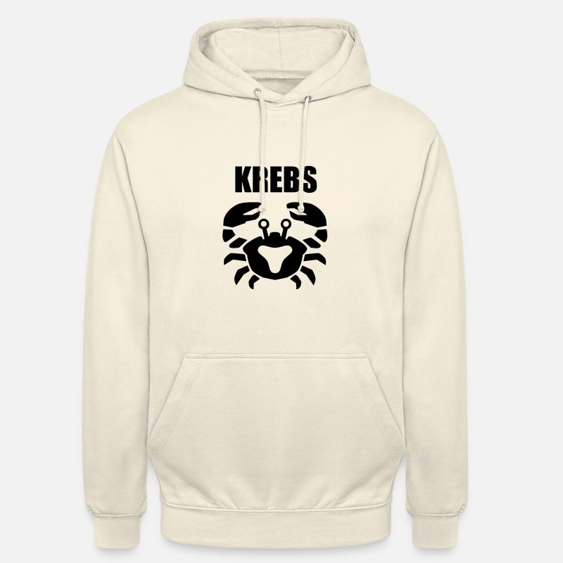 Sternzeichen Krebs Geschenkidee - Unisex Hoodie - Vanille-Milchshake