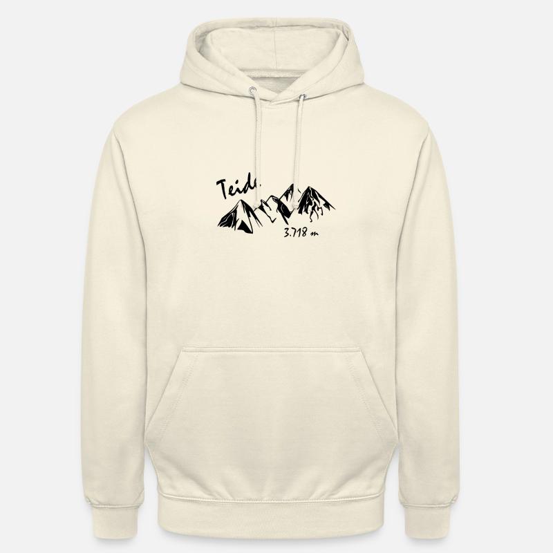 Teide Geschenkidee Teneriffa Spanien - Unisex Hoodie - Vanille-Milchshake