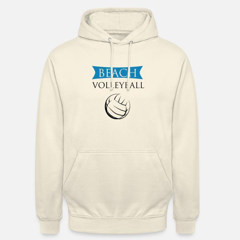Beach volleyball - Unisex Hoodie - vanilla