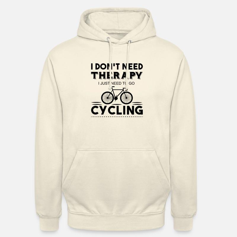 I Don t Need therapy - Sweat-shirt à capuche unisexe - vanille