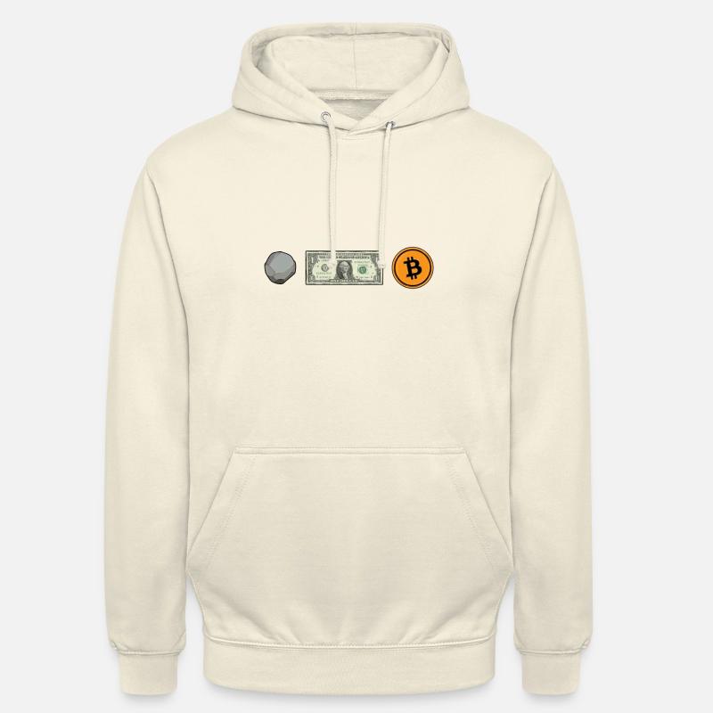 Bitcoin evolution - Unisex Hoodie - vanilla