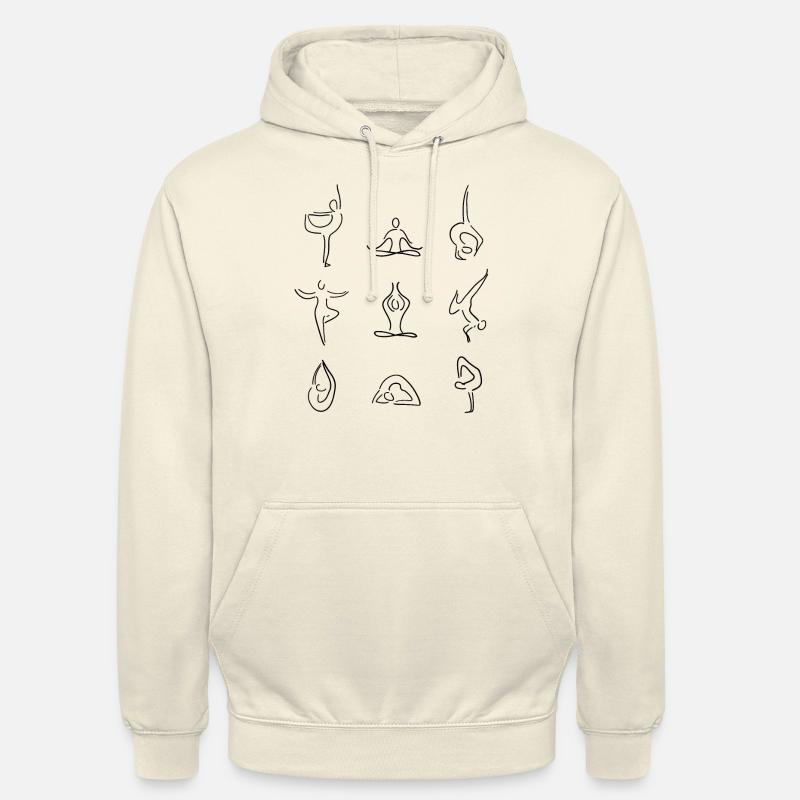 Yoga - Luvtröja unisex - vaniljmilkshake