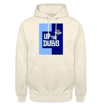 Dublin - Unisex Hoodie - Vanille-Milchshake - Vorne - Alina (178cm) & Michal (187cm)