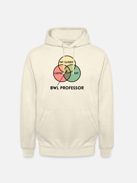 BWL Professor - Unisex Hoodie - Vanille-Milchshake