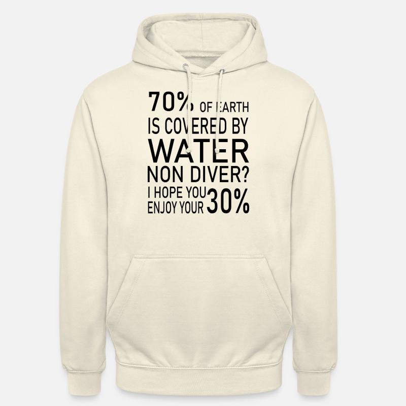 Diving Dive Dive - Unisex Hoodie - vanilla