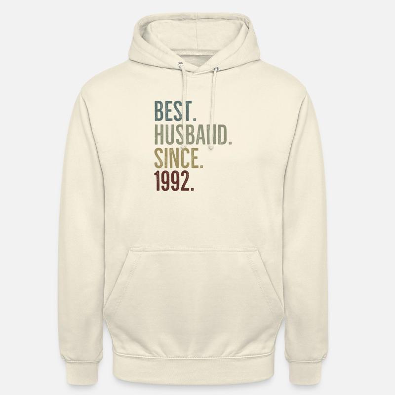 Bester Ehemann seit 1992 - Unisex Hoodie - Vanille-Milchshake