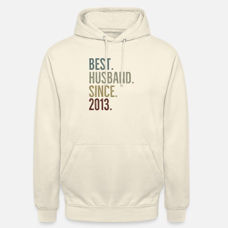 Bester Ehemann seit 2013 - Unisex Hoodie - Vanille-Milchshake