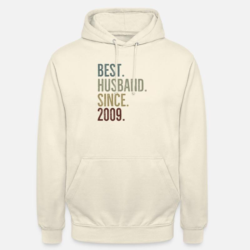 Bester Ehemann seit 2009 - Unisex Hoodie - Vanille-Milchshake