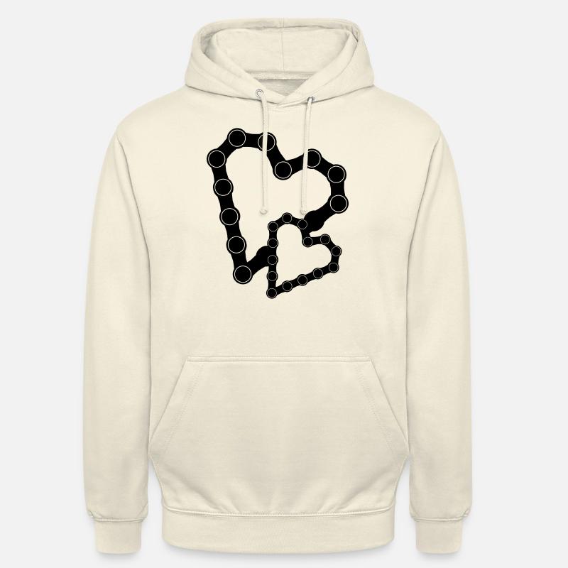 Would have had bicycle chain 24 - Unisex Hoodie - vanilla