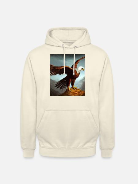 Adler Episch - Unisex Hoodie - Vanille-Milchshake