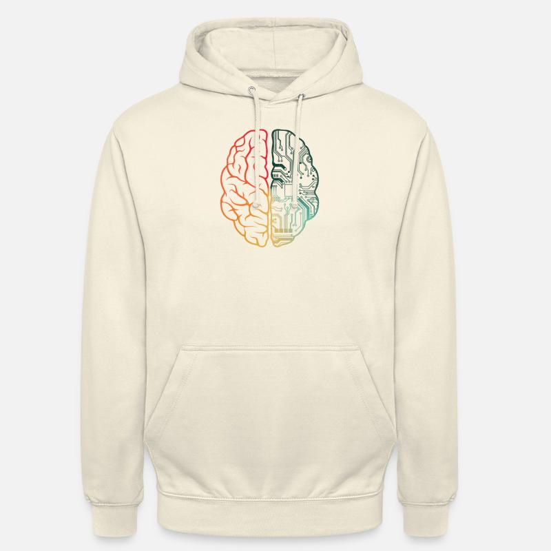 Programmierer Coding - Entwickler Programmieren Gehirn - Unisex Hoodie - Vanille-Milchshake