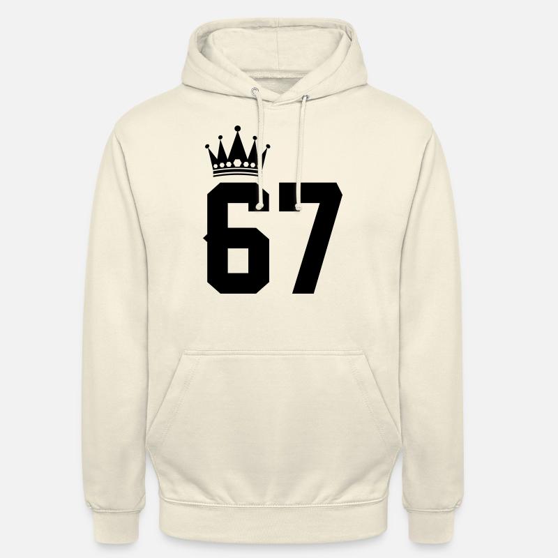 67 - Felpa con cappuccio unisex - milkshake