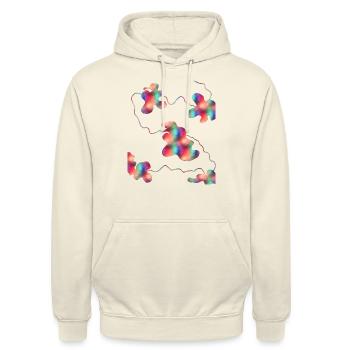 Imagine - Unisex Hoodie - vanilla - Front - Alina (178cm) & Michal (187cm)