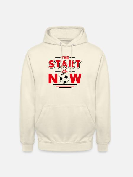 Soccer start - Unisex Hoodie - Vanille-Milchshake