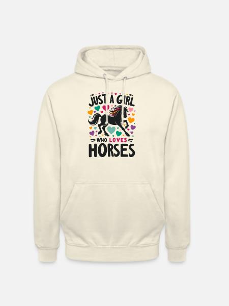 Regalo per gli amanti dei Solo una ragazza che ama i - Felpa con cappuccio unisex - milkshake