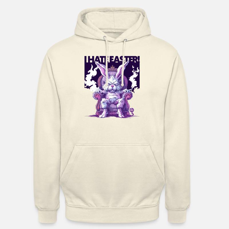 I HATE Easter 2! - Unisex Hoodie - vanilla