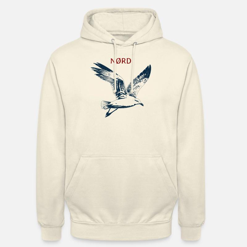 Nord Möwe - Unisex Hoodie - Vanille-Milchshake