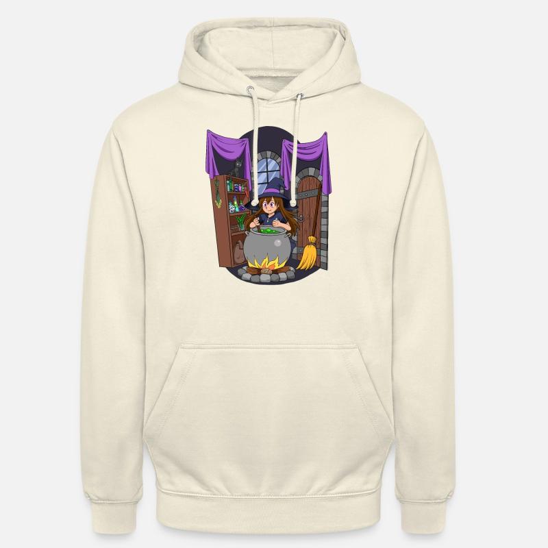 Sorcière - Sweat-shirt à capuche unisexe - vanille