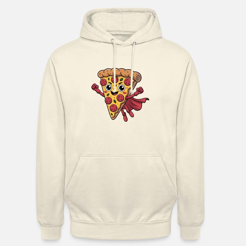 Pizza Design drôle Pizza Baker - Sweat-shirt à capuche unisexe - vanille
