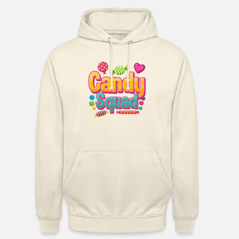 Candy Squad Bonbons - Sweat-shirt à capuche unisexe - vanille