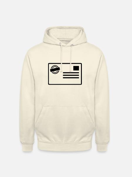 Postcard - Unisex Hoodie - vanilla