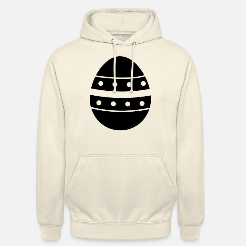 Oeuf - Sweat-shirt à capuche unisexe - vanille