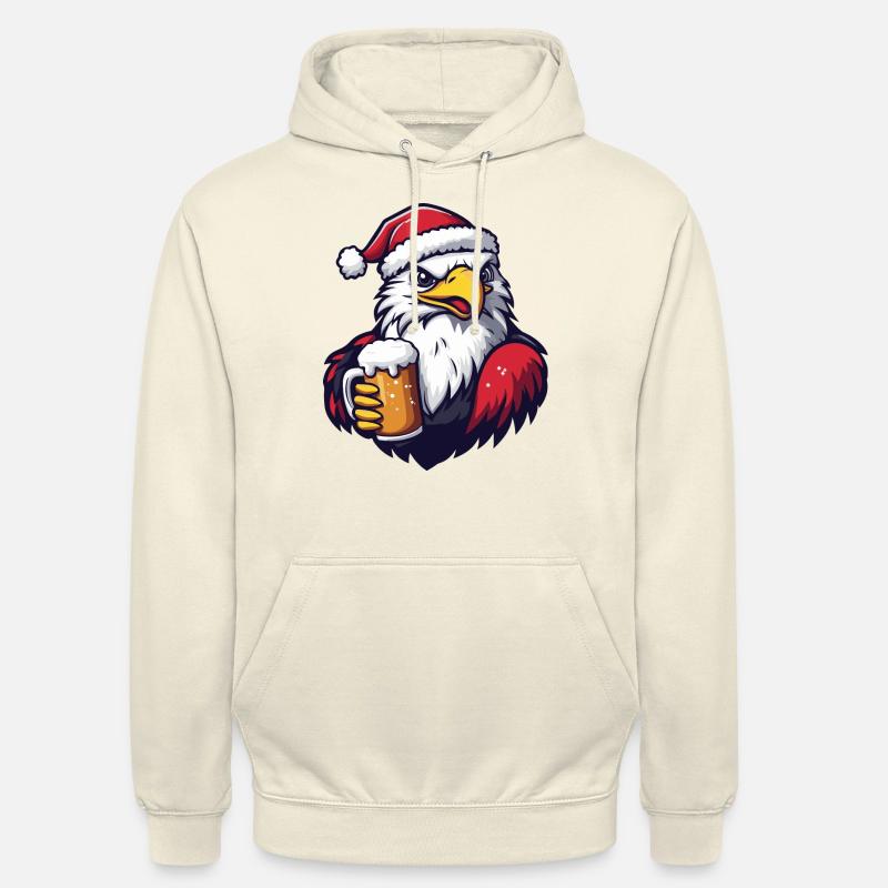 Bière de Noël Eagle - Sweat-shirt à capuche unisexe - vanille