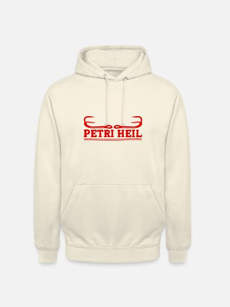 Petri Heil Fischen - Unisex Hoodie - Vanille-Milchshake