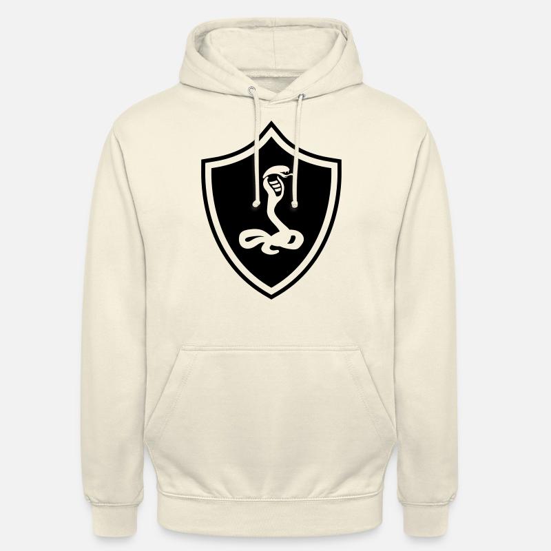 Serpente Stemma cobra - Felpa con cappuccio unisex - milkshake