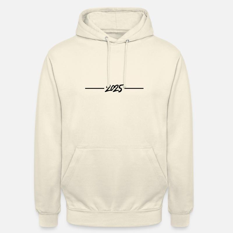 Ligne d’âge 2025 - Sweat-shirt à capuche unisexe - vanille