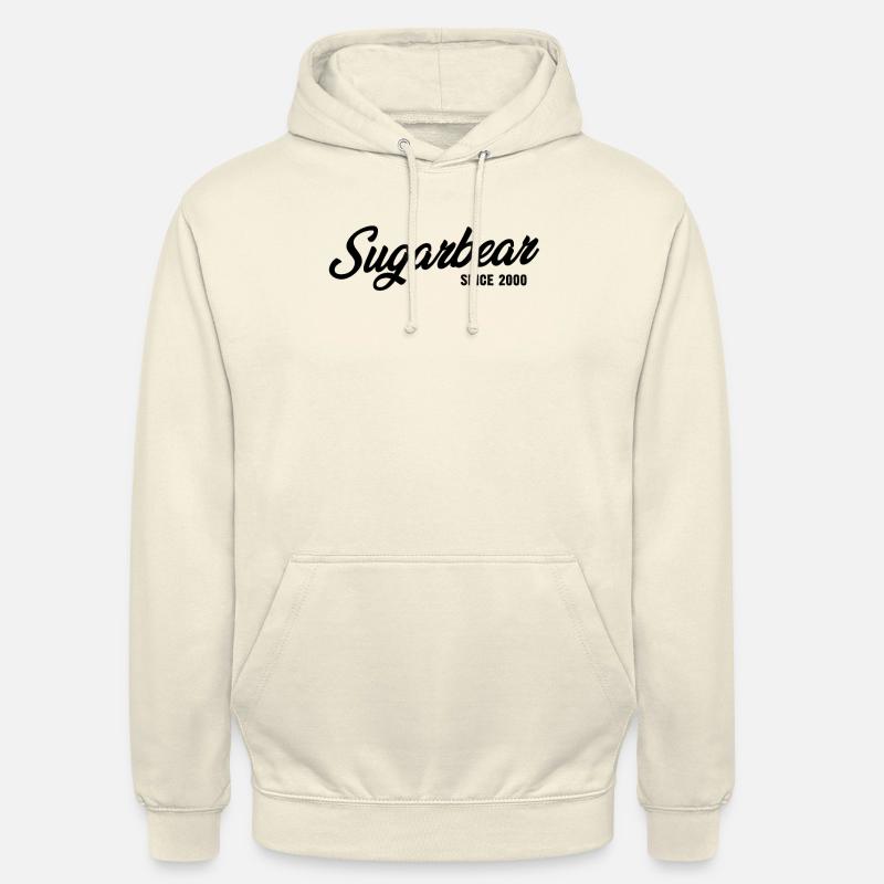 Funny Sugarbear Since 2000 - Unisex Hoodie - vanilla