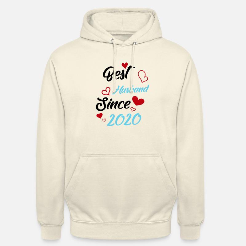 Bester Ehemann seit 2020 Hochzeit - Unisex Hoodie - Vanille-Milchshake