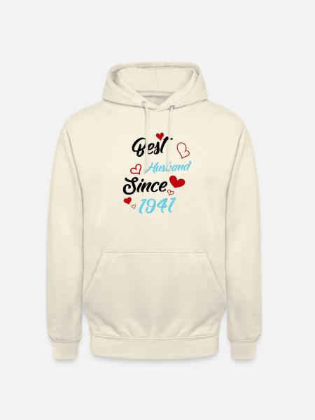 Best Husband Since 1941 Wedding - Unisex Hoodie - vanilla