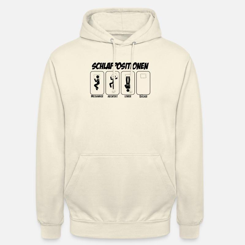 Bäcker Geschenk Schichtarbeiter Bäcker - Unisex Hoodie - Vanille-Milchshake