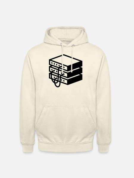 Old fashioned Server - Unisex Hoodie - vanilla