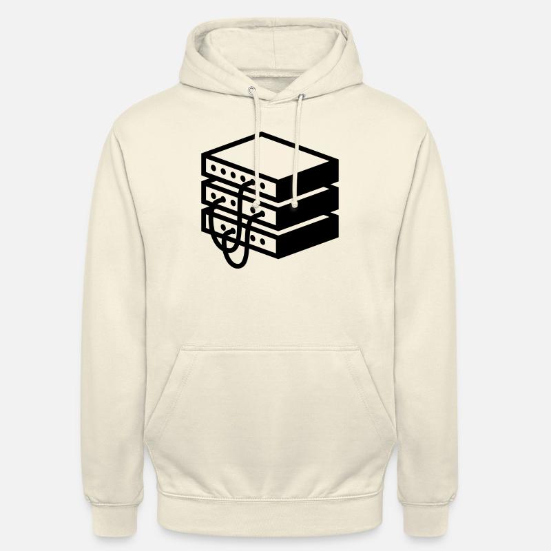 Old fashioned serveur - Sweat-shirt à capuche unisexe - vanille