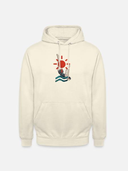Plunge - Unisex Hoodie - vanilla