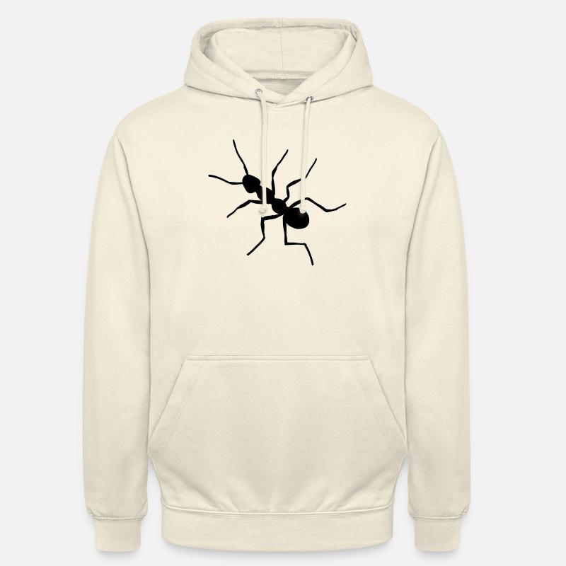 Ant 1 - Sweat-shirt à capuche unisexe - vanille