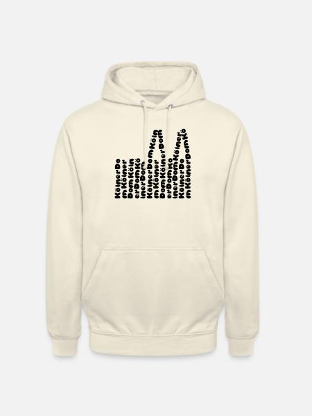 Kölner Dom - Unisex Hoodie - Vanille-Milchshake