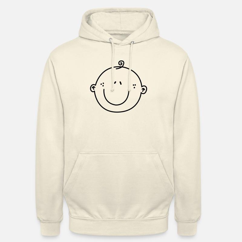 bébé - Sweat-shirt à capuche unisexe - vanille