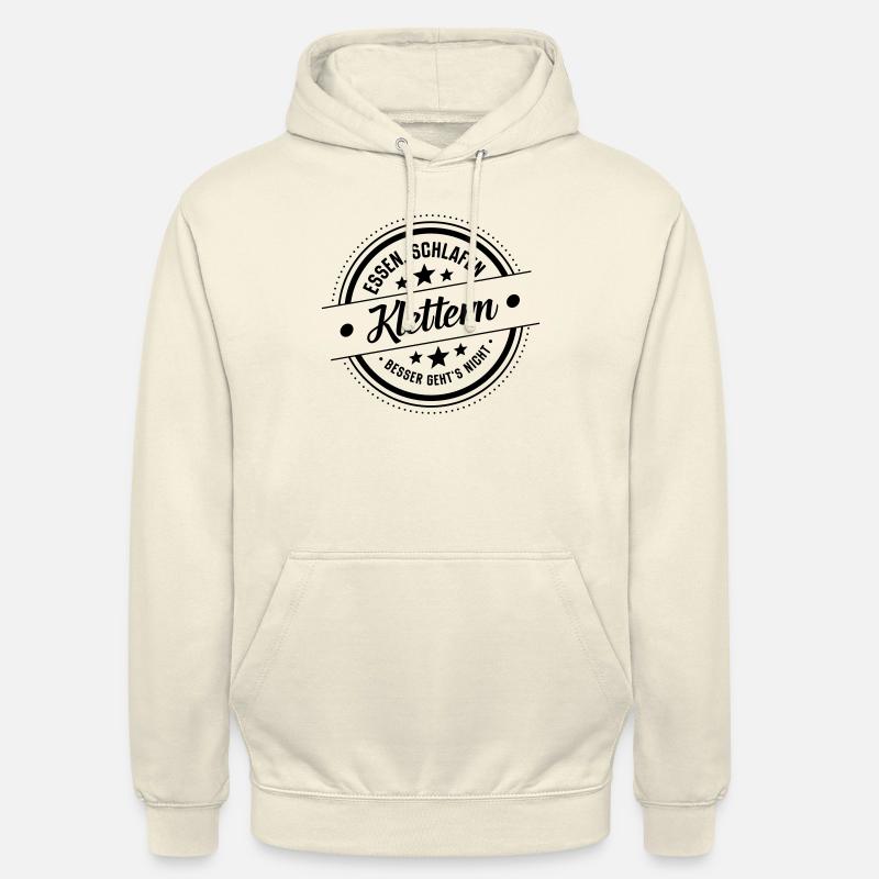 Klettern - Unisex Hoodie - Vanille-Milchshake