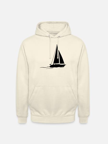 Segelboot - Unisex Hoodie - Vanille-Milchshake