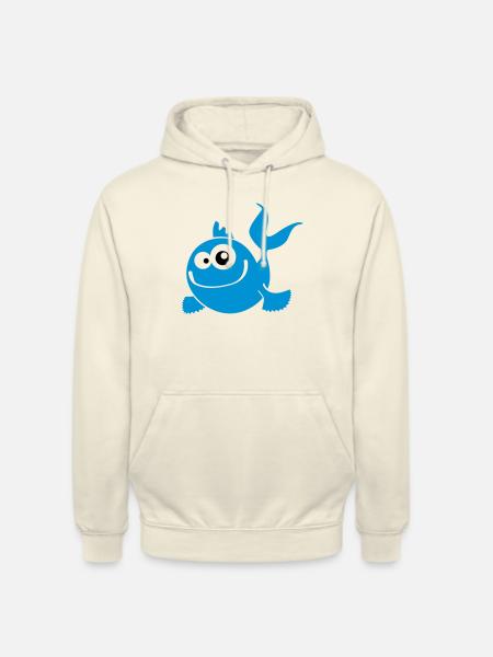 fish - Unisex Hoodie - vanilla