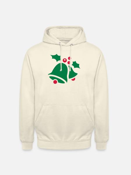Weihnachten Glocken - Unisex Hoodie - Vanille-Milchshake
