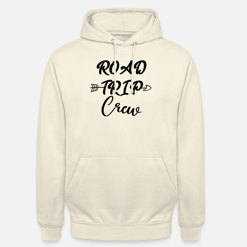 Équipage de voyage en voiture - Sweat-shirt à capuche unisexe - vanille